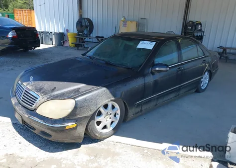 2000 Mercedes-Benz S 500 из США, поврежденный, VIN WDBNG75JXYA122235